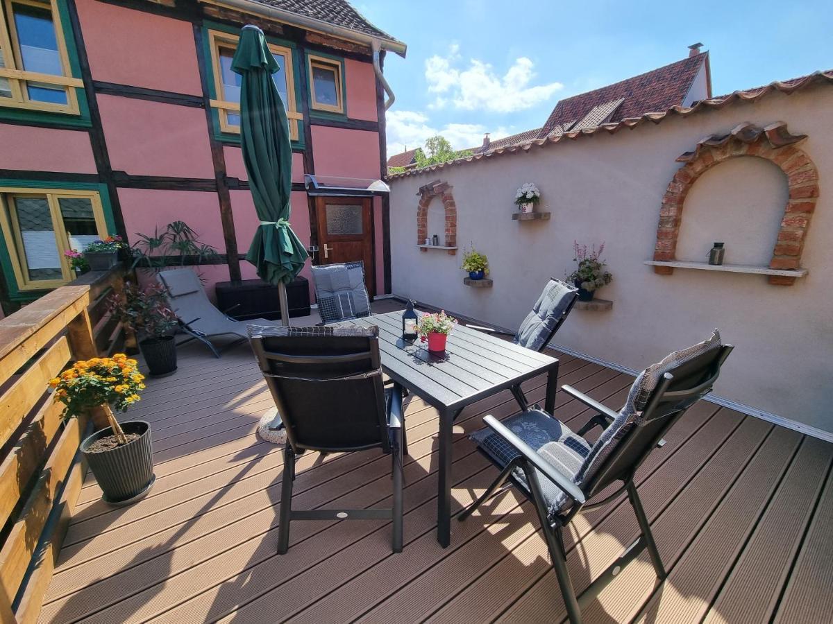 Ferienwohnung Goldstr.7 Quedlinburg Exteriér fotografie