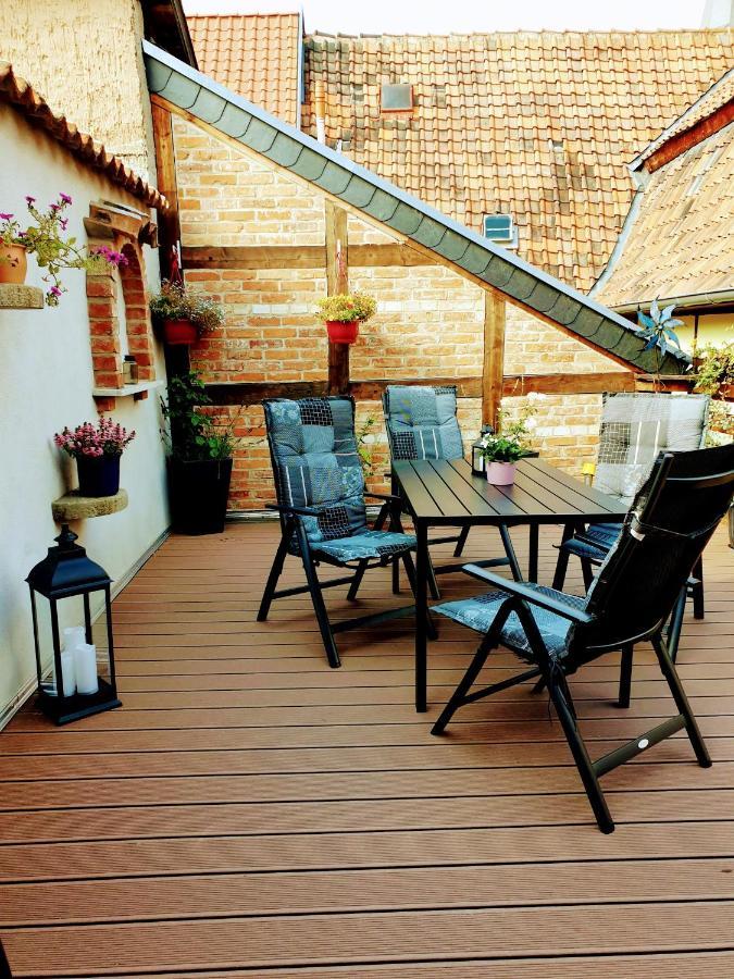 Ferienwohnung Goldstr.7 Quedlinburg Exteriér fotografie